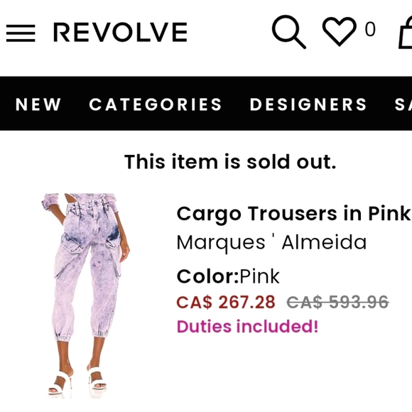 Marques Almeida Acid Wash Cropped Highwaisted Jeans Small Pink/Purple - Picture 9 of 10